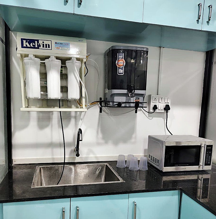 Modern coworking space at Galactic Hive with flexible desks